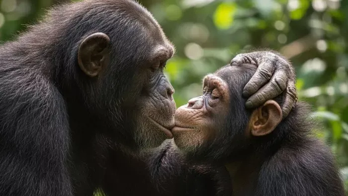21 millió éves lehet a csókolózás eredete