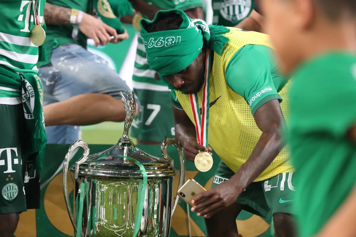 Tokmac Nguen öt évig játszott a Fradiban, mégis hatszor nyert NB I-es bajnokságot