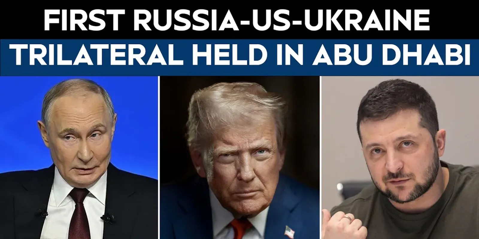 Véget értek az ukrán–orosz–amerikai tárgyalások Abu-Dzabiban