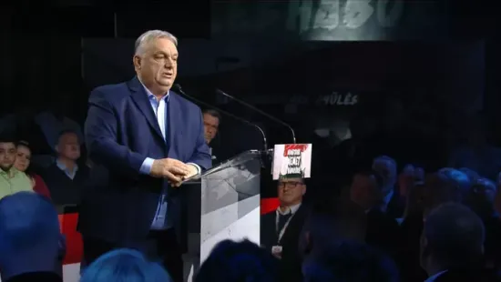 Orbán Viktor nem akármilyen videóval összegezte hatvani a Háborúellenes Gyűlést