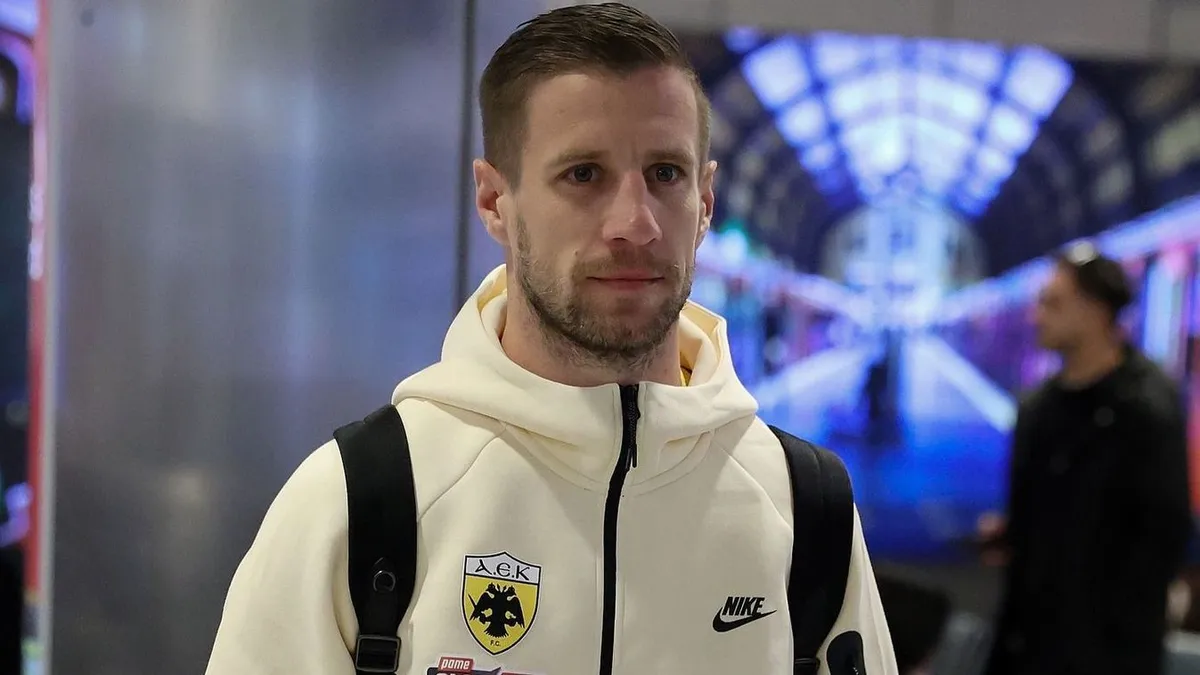 Varga Barnabás először volt kezdő az AEK Athénban