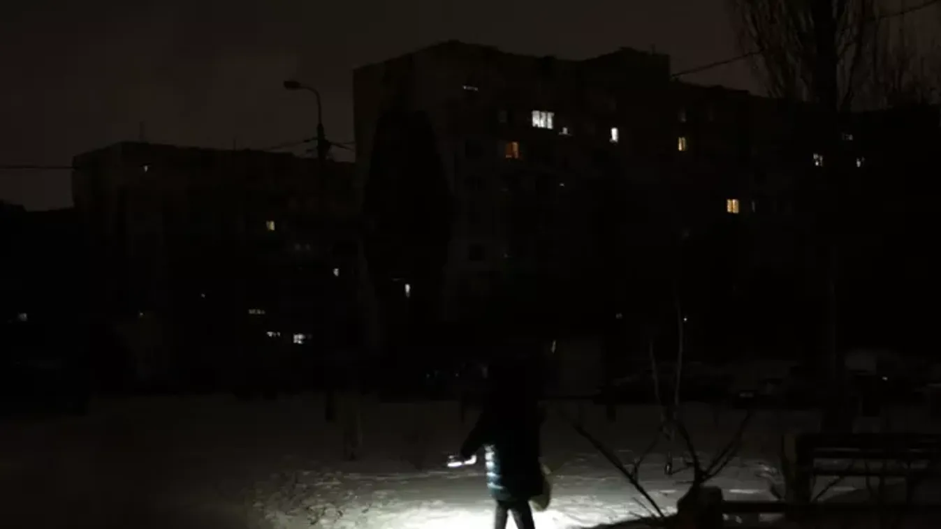 -15 fok Kijevben és nincs fűtés...