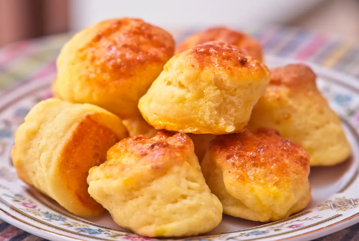 Részeges pogácsa Close,Up,Of,Homemade,Baked,Traditional,Hungarian,Pastries,,Scones,On