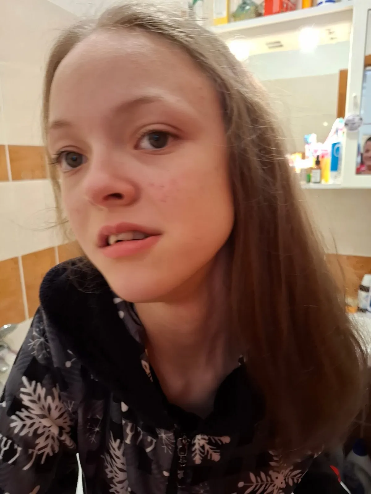 Borika rosszul lett, majd összeesett.