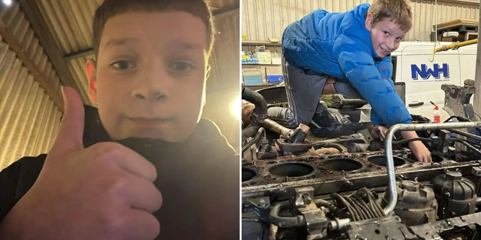 Karácsony napján gázolta halálra a traktor a 14 éves diákot