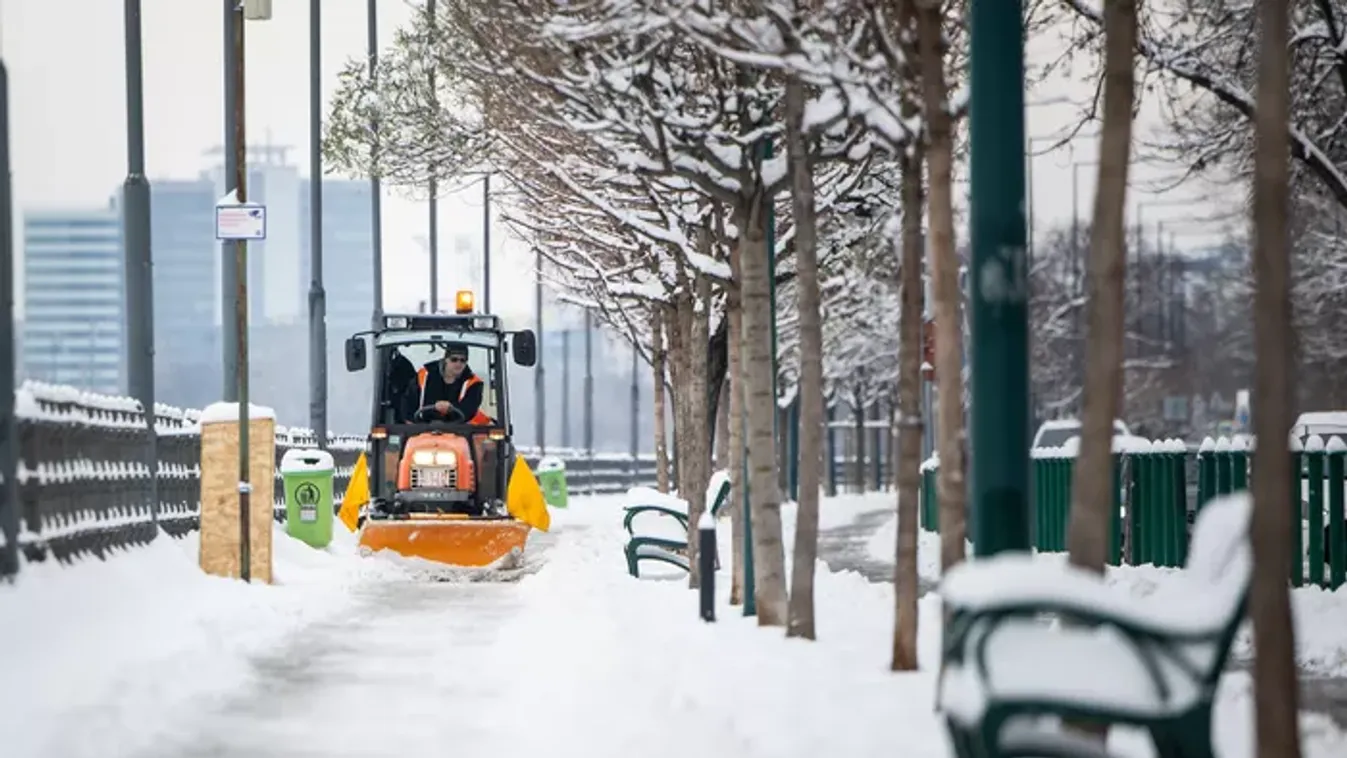 Hófúvás miatt másodfokú riasztást adtak ki, mutatjuk, hol