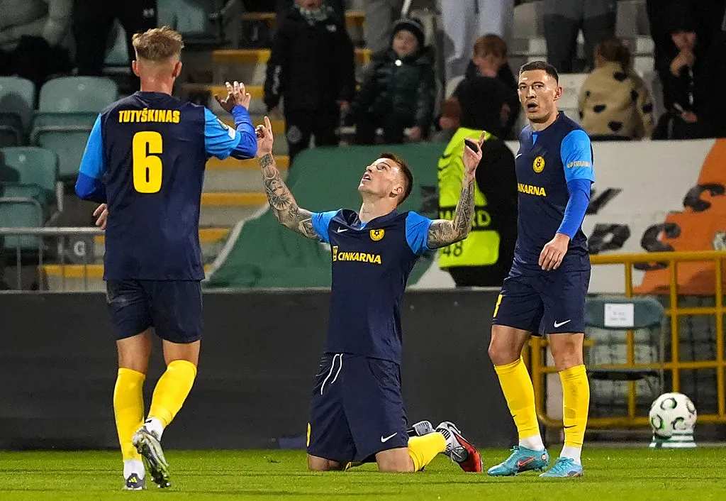 Franko Kovacevic (középen) az őszi szezonban ontotta a gólokat 