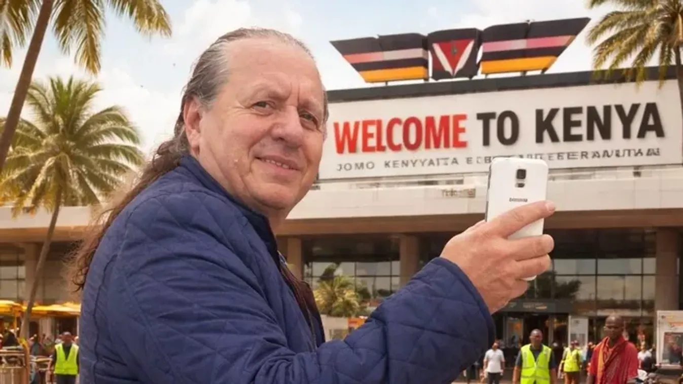 Jimmy dalokat népszerűsít Afrikában Zámbó Árpy?