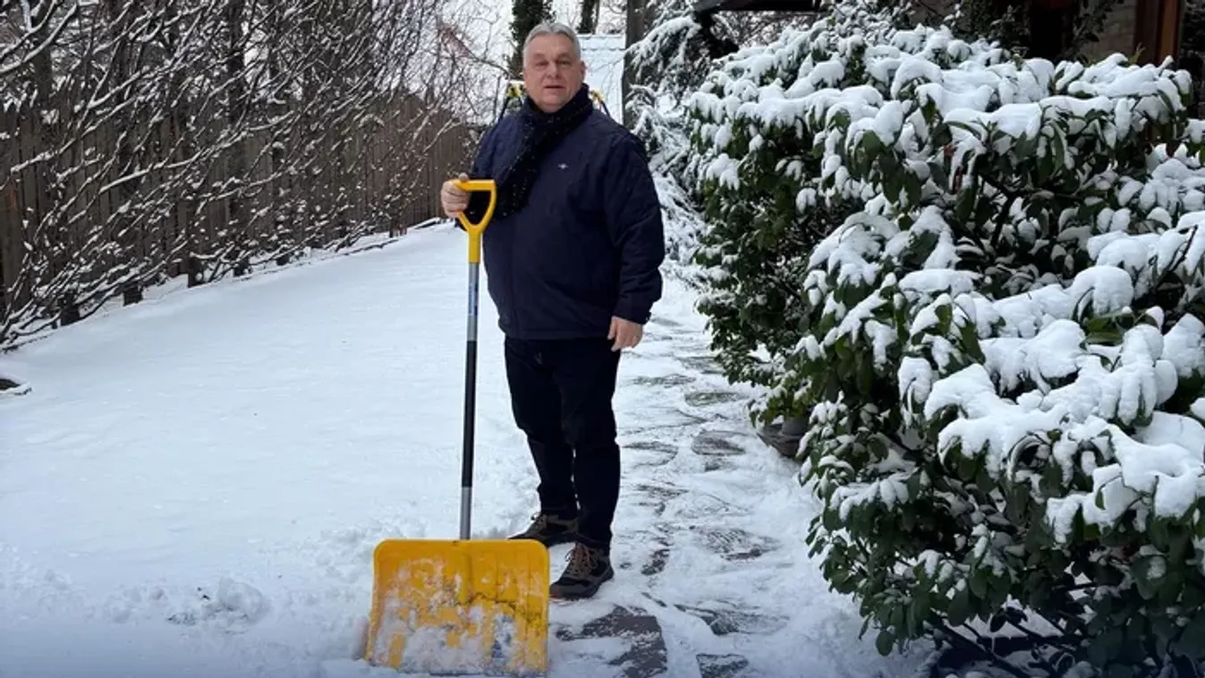 Orbán Viktor: A hóhelyzet ma fokozódni fog
