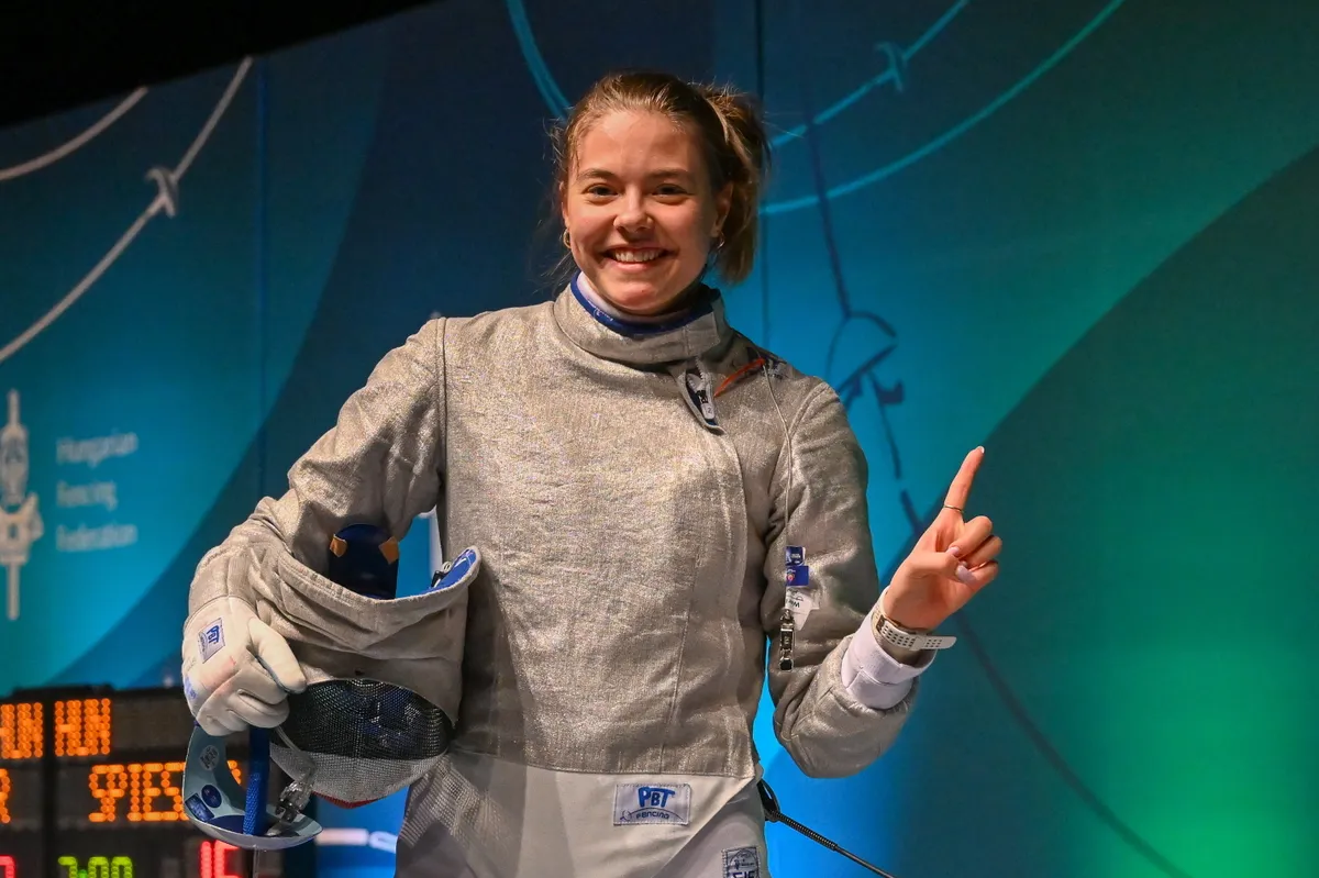 Katona Renáta világbajnok kardvívó