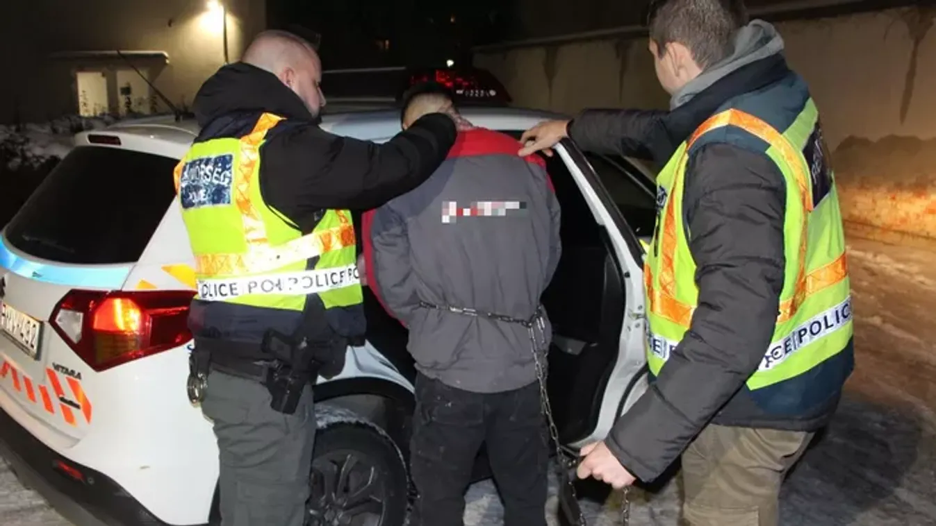 Lecsaptak a rendőrök Szentesen: kábítószerkereskedelem állt a háttérben