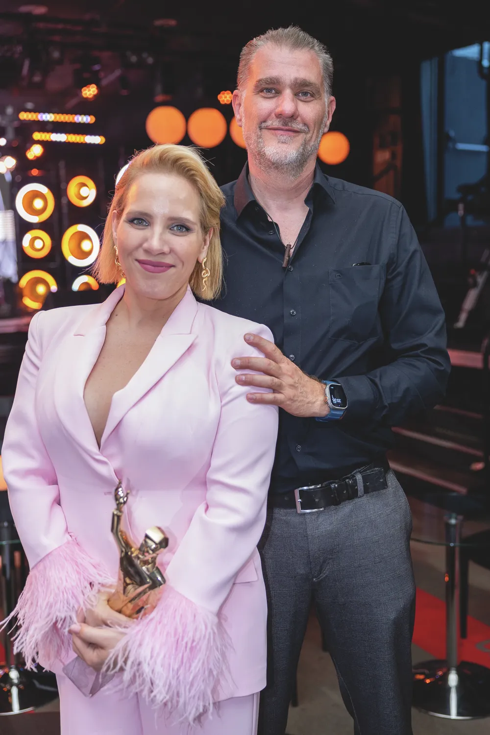 Tóth Vera férje kísérte el az énekesnőt a Petőfi Zenei Díj átvételére. 