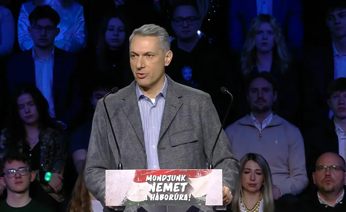 Háborúellenes Gyűlés Kaposvár 2026.01.24.
Lázár János