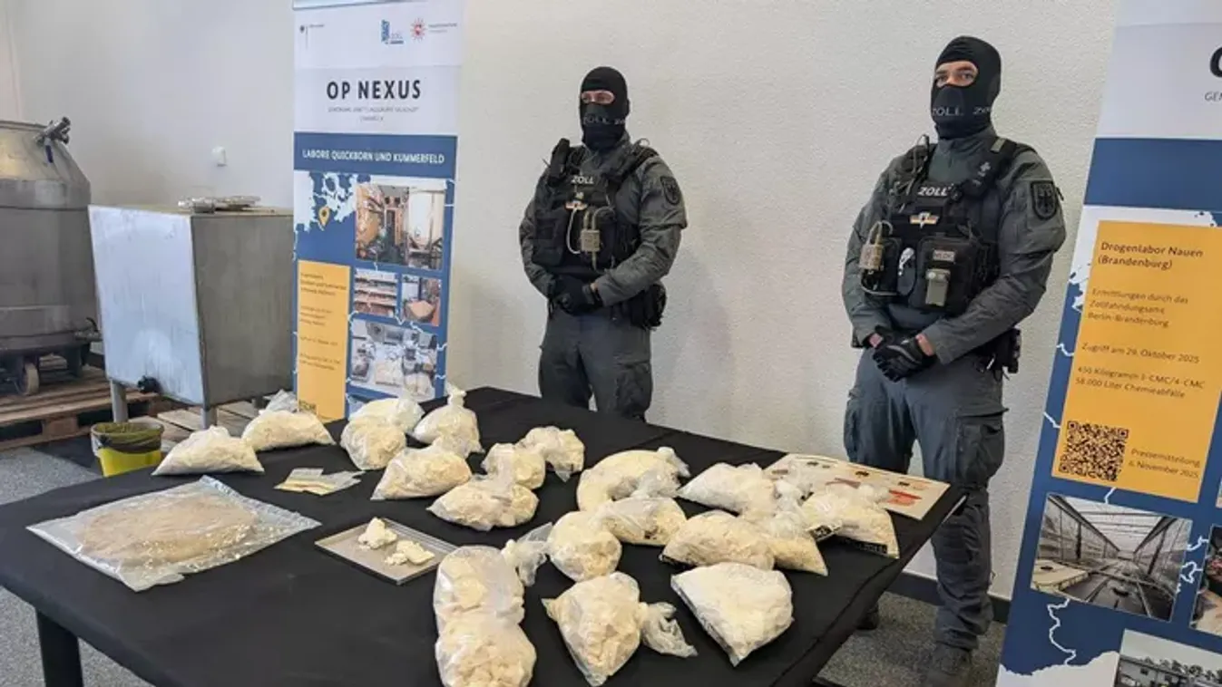 Hatalmas európai droglabor hálózatot számolt fel az Europol