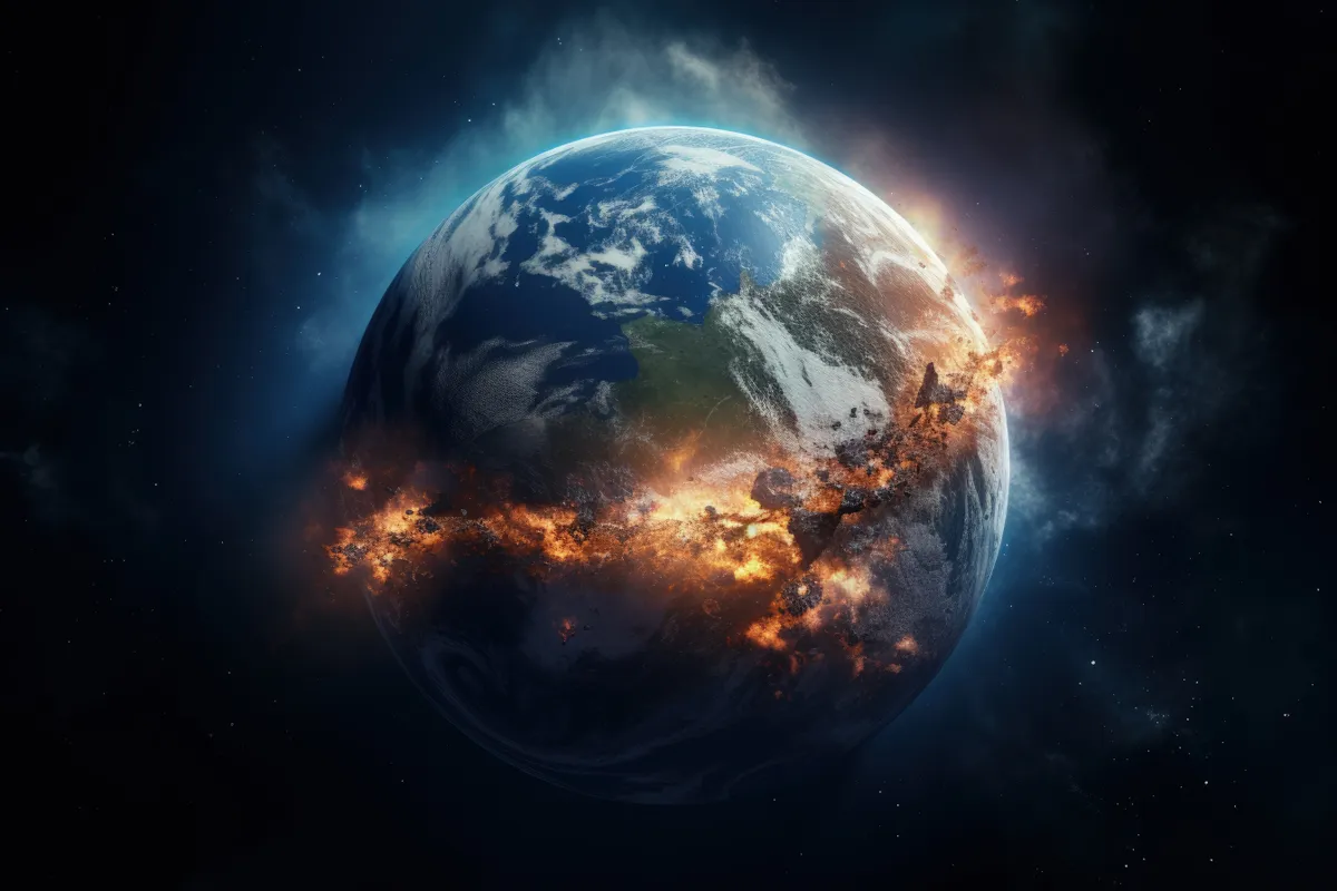 alt= az emberiséget a gyors felmelegedés hatásai vezethetik a kihaláshoz 