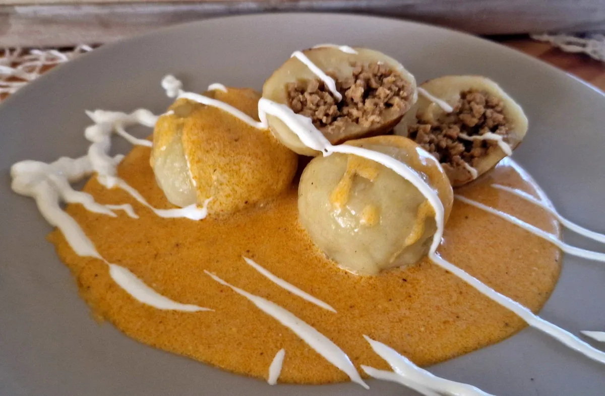 Hortobágyi húsos gombóc