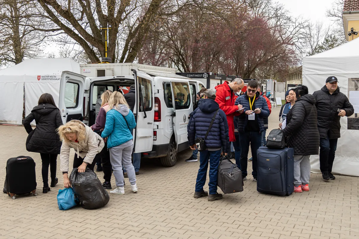 A háború elől több millió ukrán menekült keres kiutat