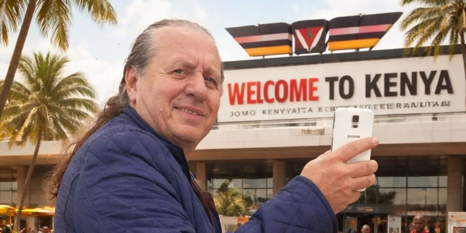 Jimmy dalokat népszerűsít Afrikában Zámbó Árpy?