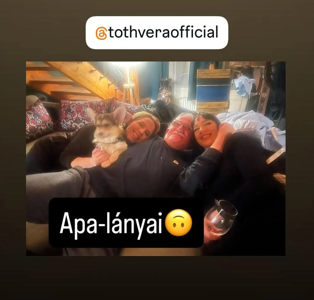 Tóth Gabi családja úszik a boldogságban.