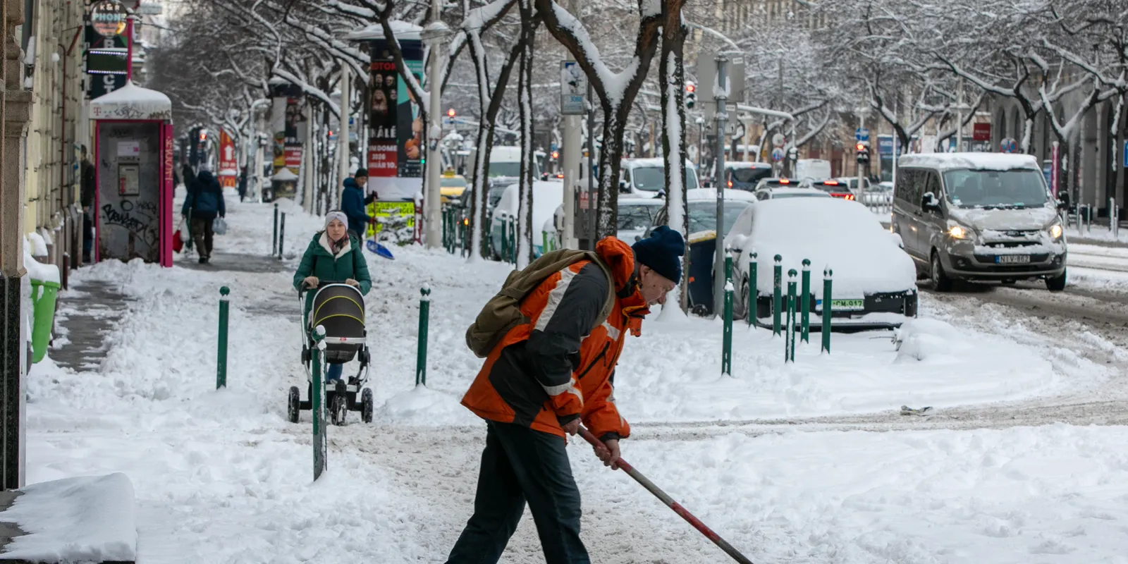 Hihetetlen a helyzet Budapesten! Karácsony lapít