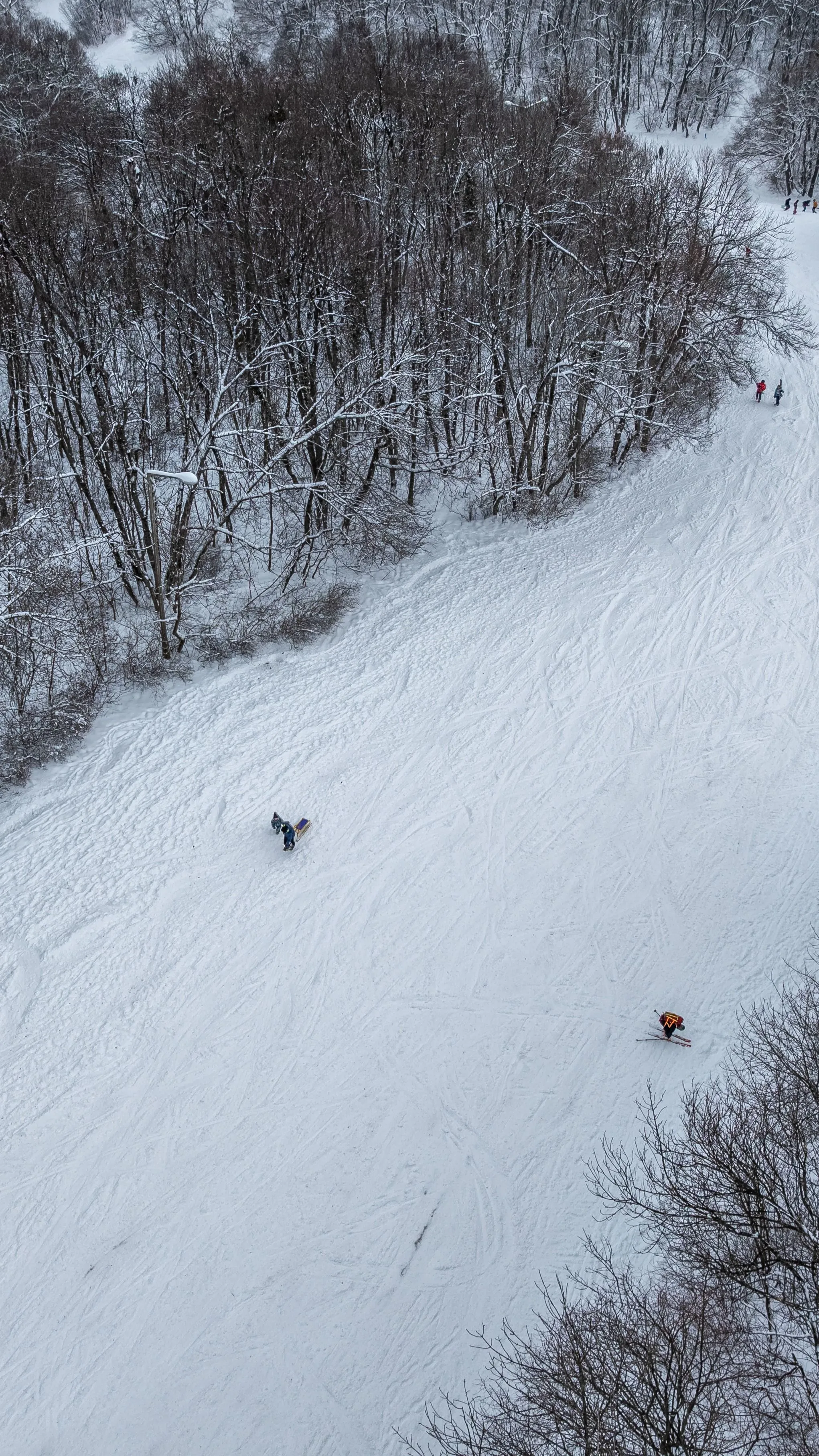 A hó fogságában, a kocsijában ragadt két éjszakára Máté