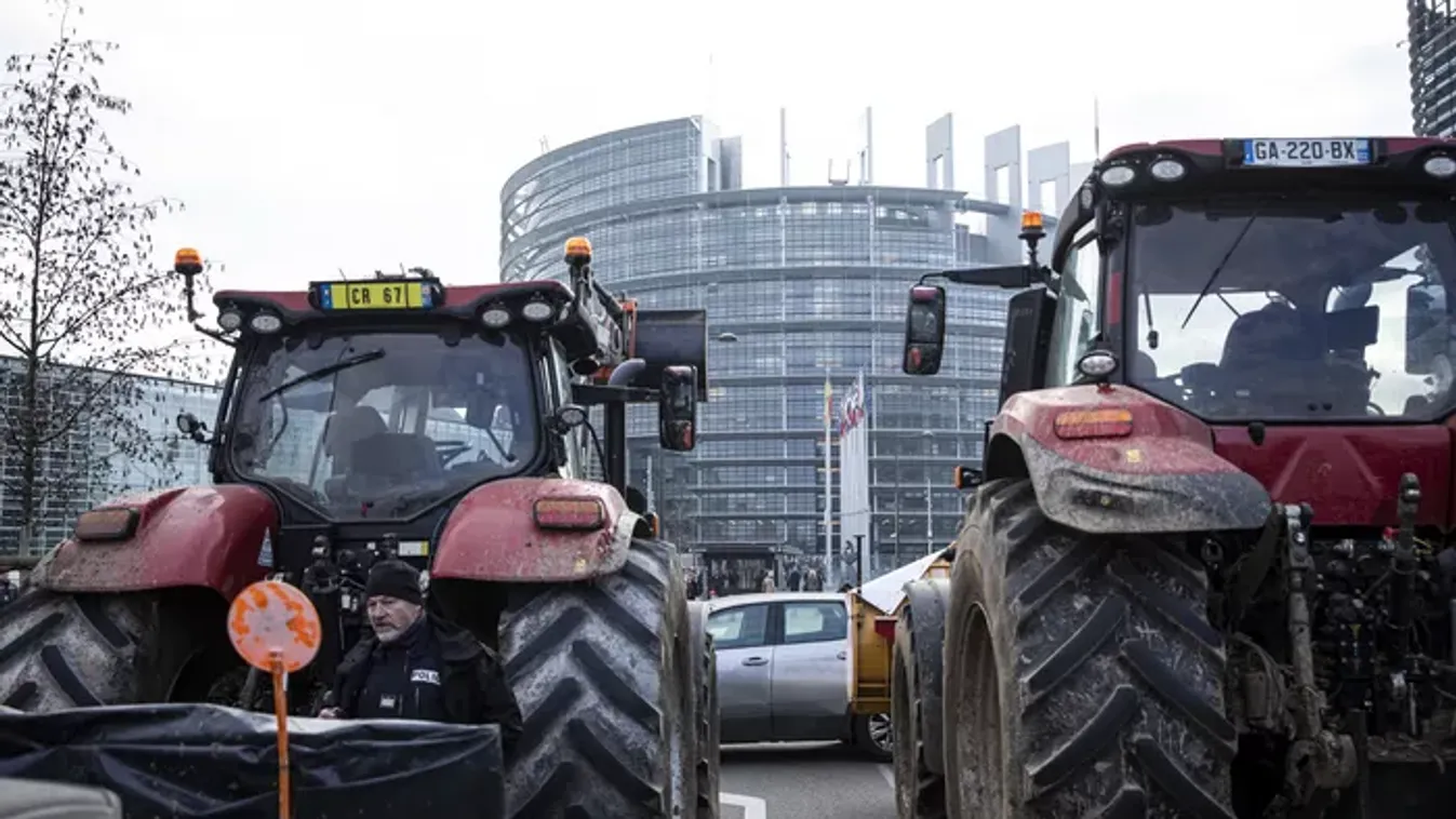 Mercosur-megállapodás: Folytatódik a gazdák tiltakozása, Strasbourgba vonulnak a traktorok