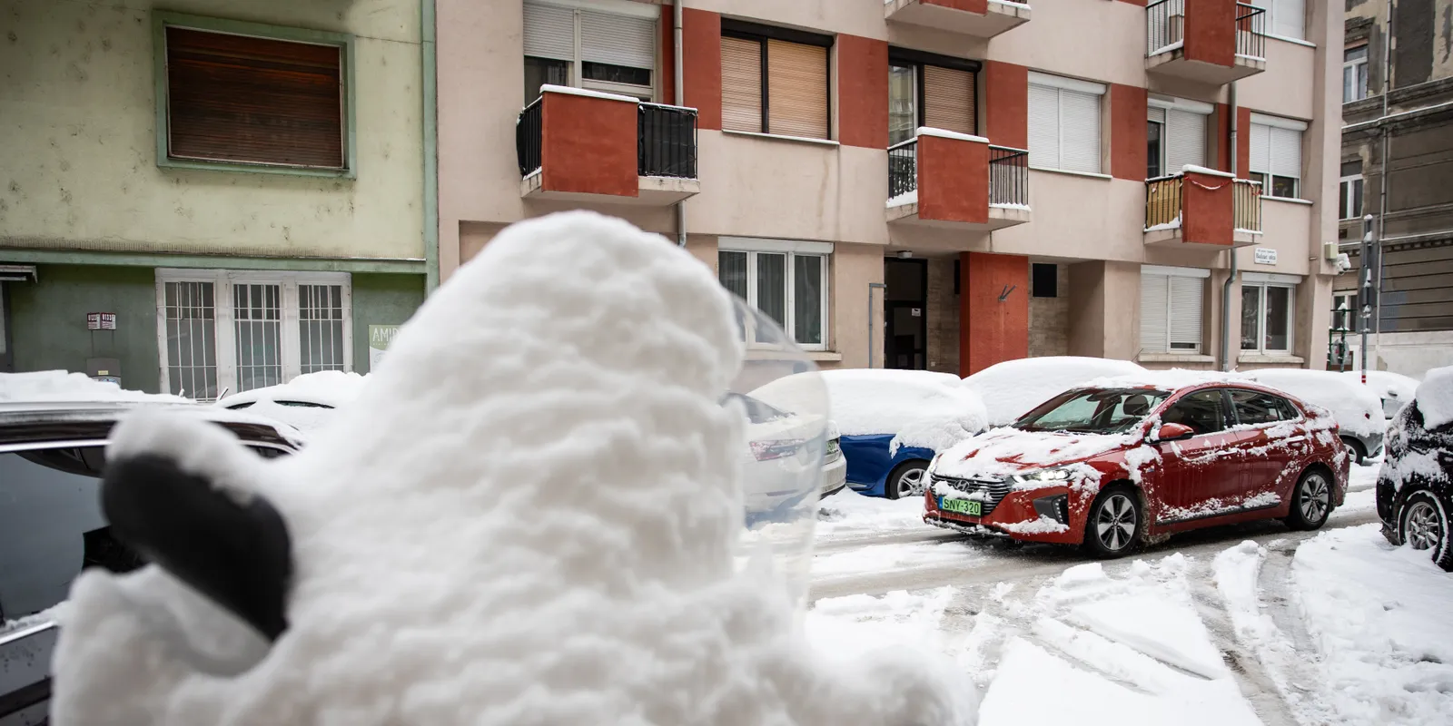 A Honvédség is segít a rendkívüli hóhelyzetben
