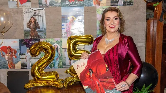 Dögös ruhában köszöntötte a januárt Kiszel Tünde