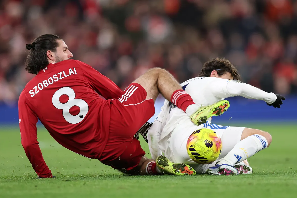 Liverpool-Leeds: Szoboszlai Dominik