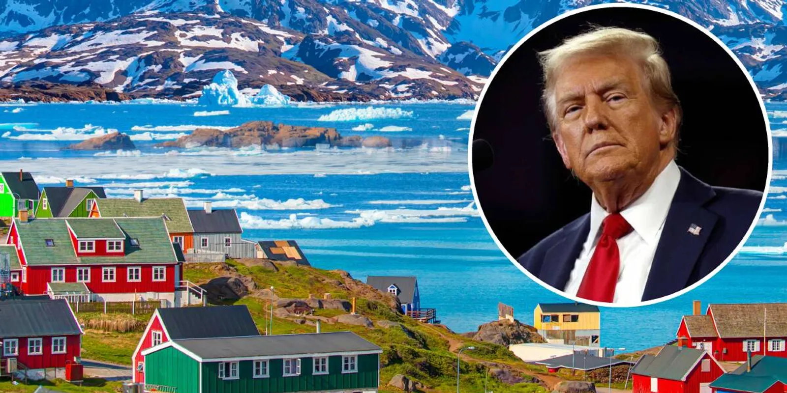 Trump célja Grönlanddal, hogy erőt mutasson