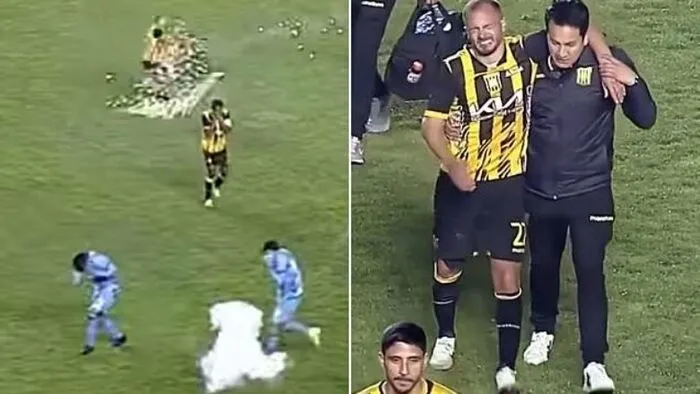  Botrányt a tűzijáték miatt, megsérült a focista nemi szerve