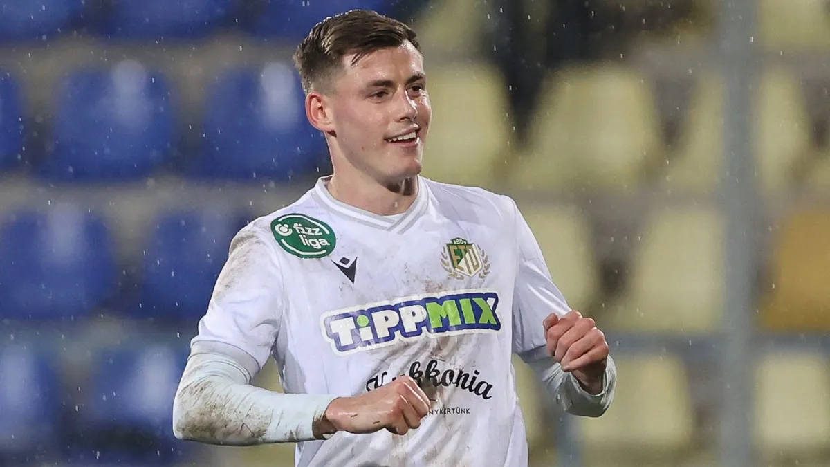 Schön Szabolcs, az ETO FC magyar válogatott focistája