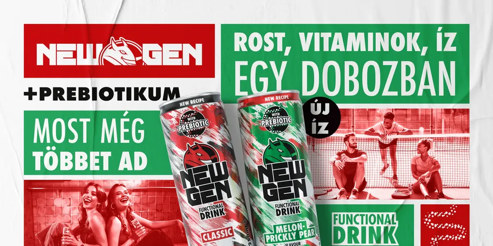 Prebiotikummal újul meg a HELL NEW GEN – új íz is érkezik