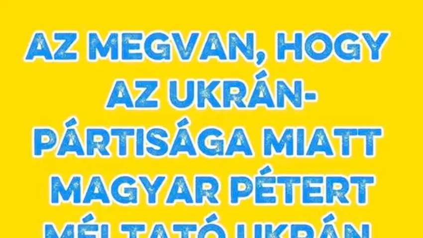 A Magyar Pétert dicsérő ukrán elemző a Telexnek dolgozik