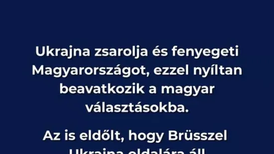 Ukrajna térdre kényszerítené Magyarországot