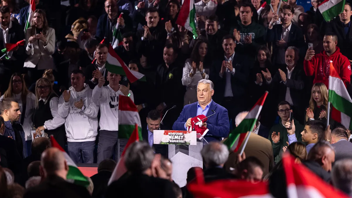 Háború ellenes Gyűlés HEGY Esztergom 2026.02.28.
Orbán Viktor