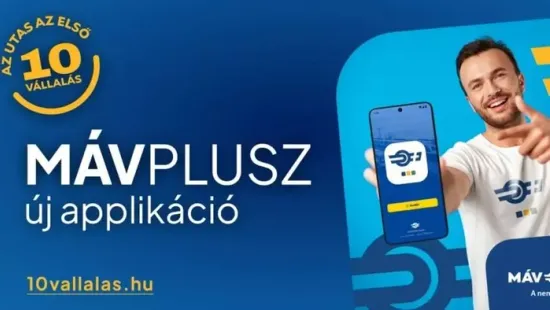 Újabb frissítés érkezett a MÁVPlusz alkalmazásba – mutatjuk az újdonságokat!