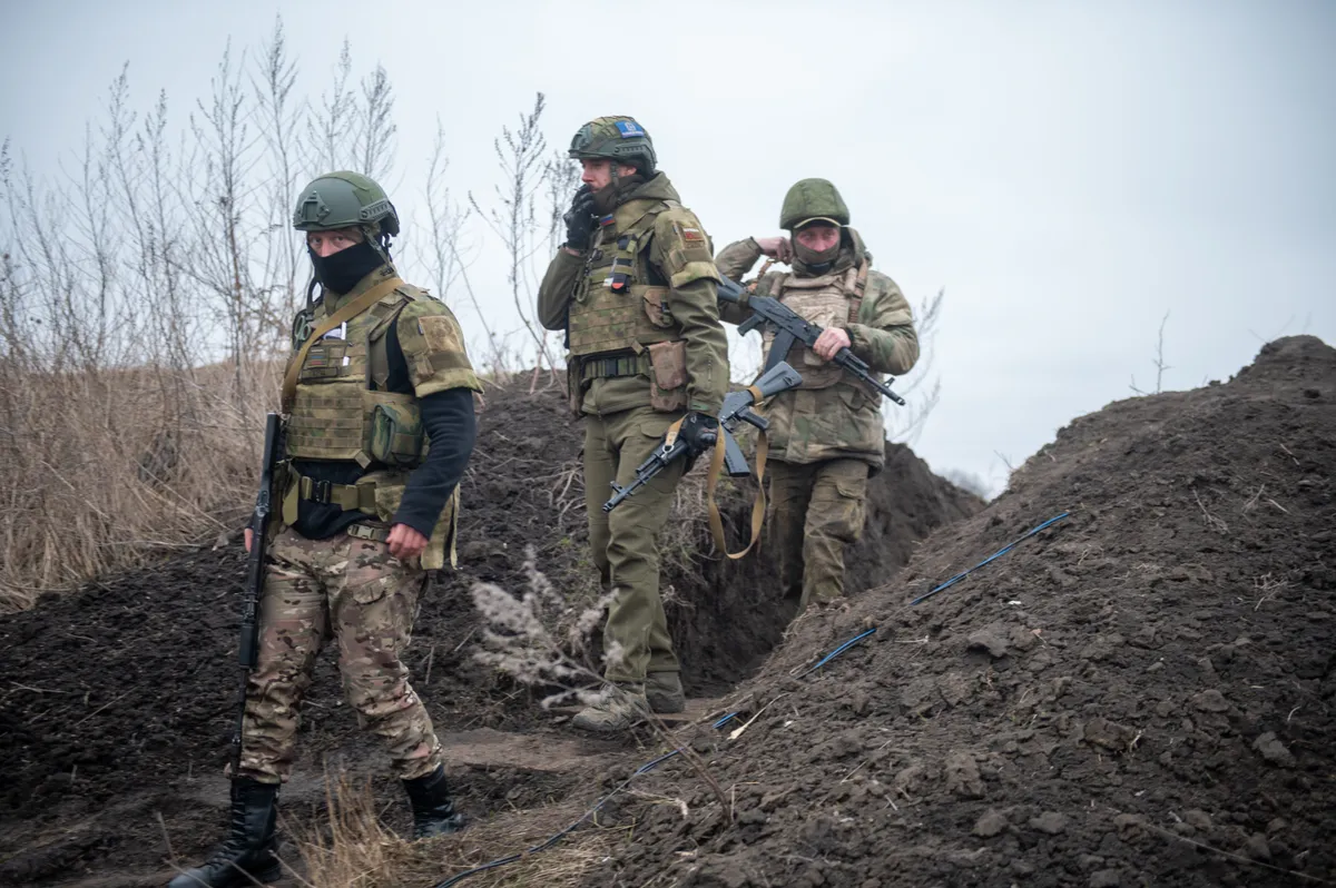 Kínosan szerepeltek a NATO páncélozott járművei. Fotó: Sergey Nikonov / AFP