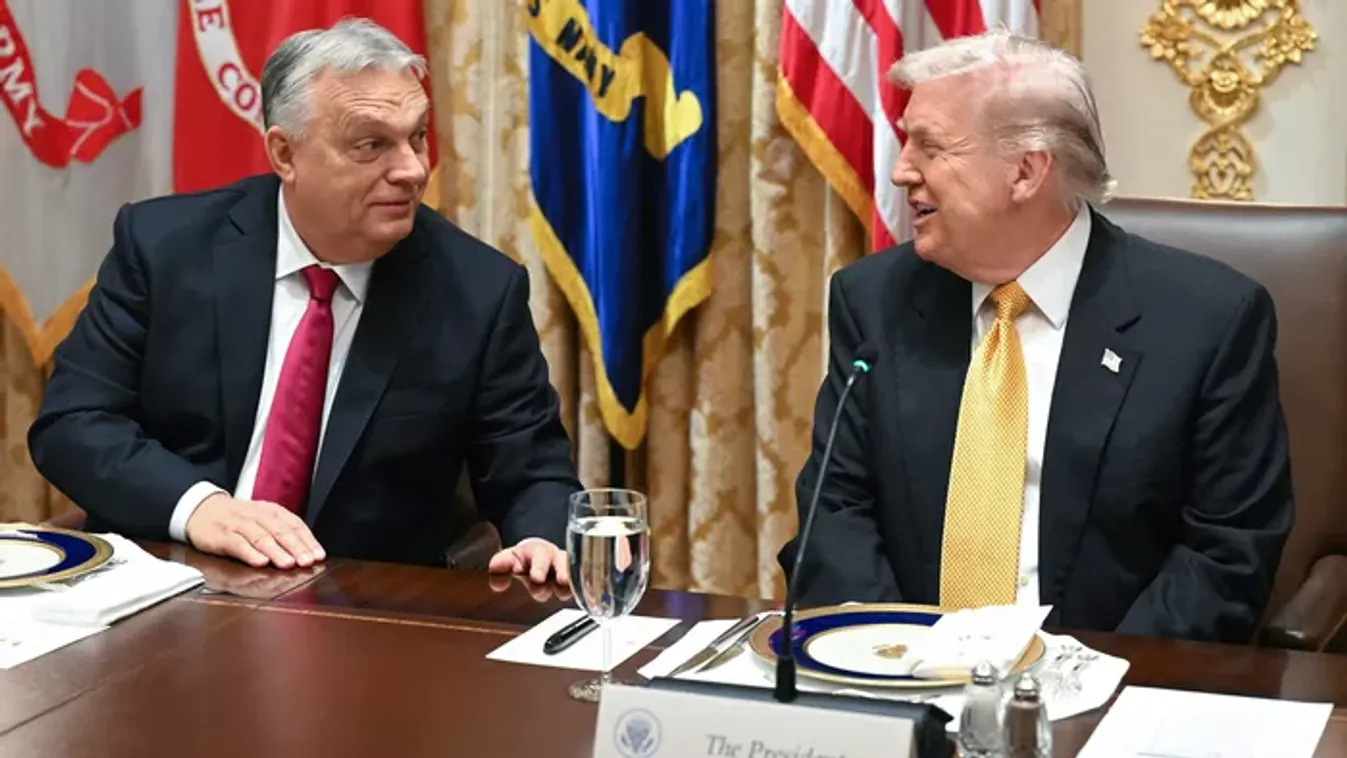 Trump: Teljes mellszélességgel Orbán Viktor mögött állok