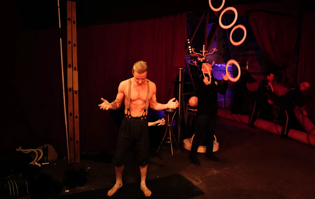 cirkuszfesztivál kulisszák 