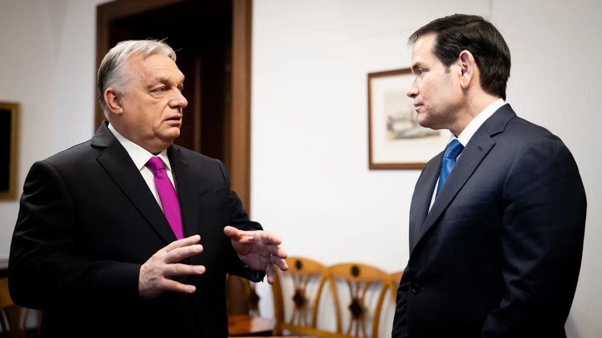 2026.02.16.Orbán Viktor és Marco Rubio közös sajtótájékoztató