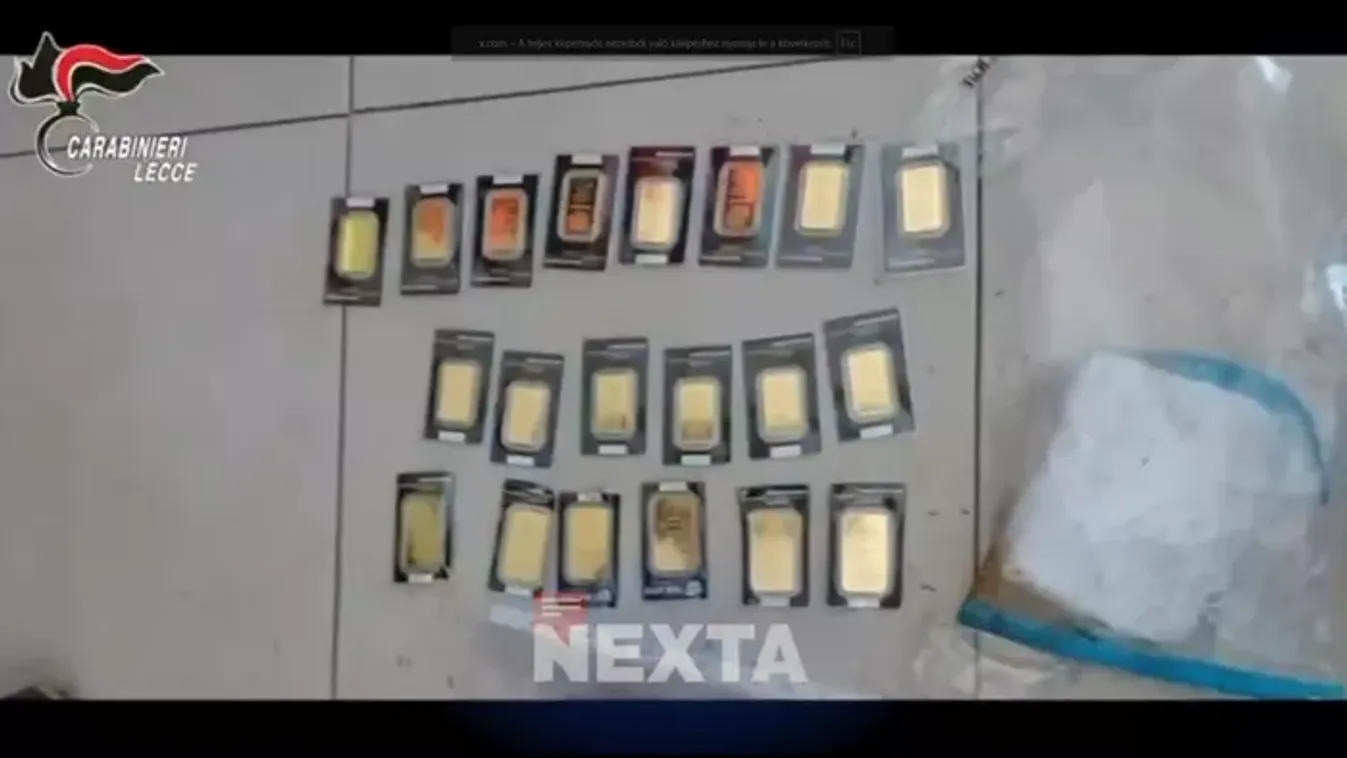 Véletlenül kidobott 20 aranyrudat a kukába egy olasz férfi