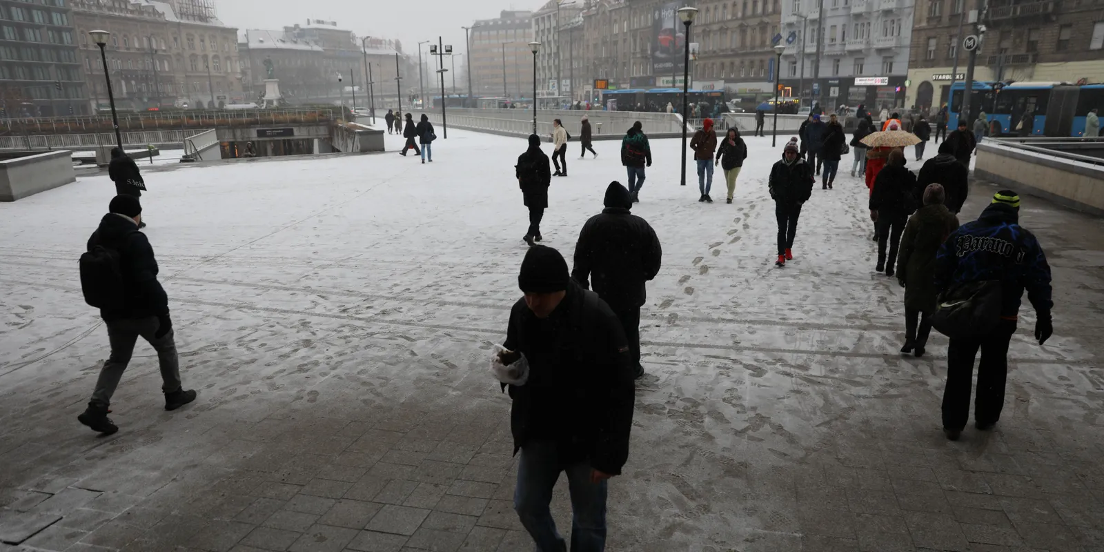 Havazás: újra fehérbe borulnak a falvak és városok