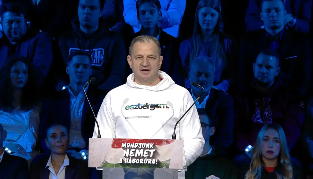 Háború ellenes Gyűlés HEGY Esztergom 2026.02.28.
Erős Gábor