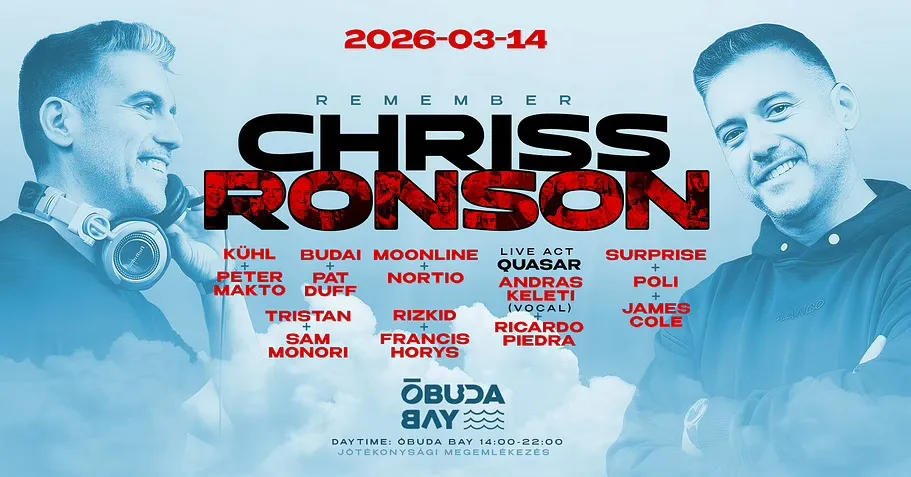 Chriss Ronson pályatársai zenélnek az emlékbulin. 