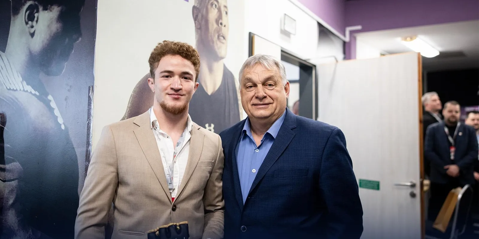 Közös fotóval üzent Lukács Nikolásznak Orbán Viktor