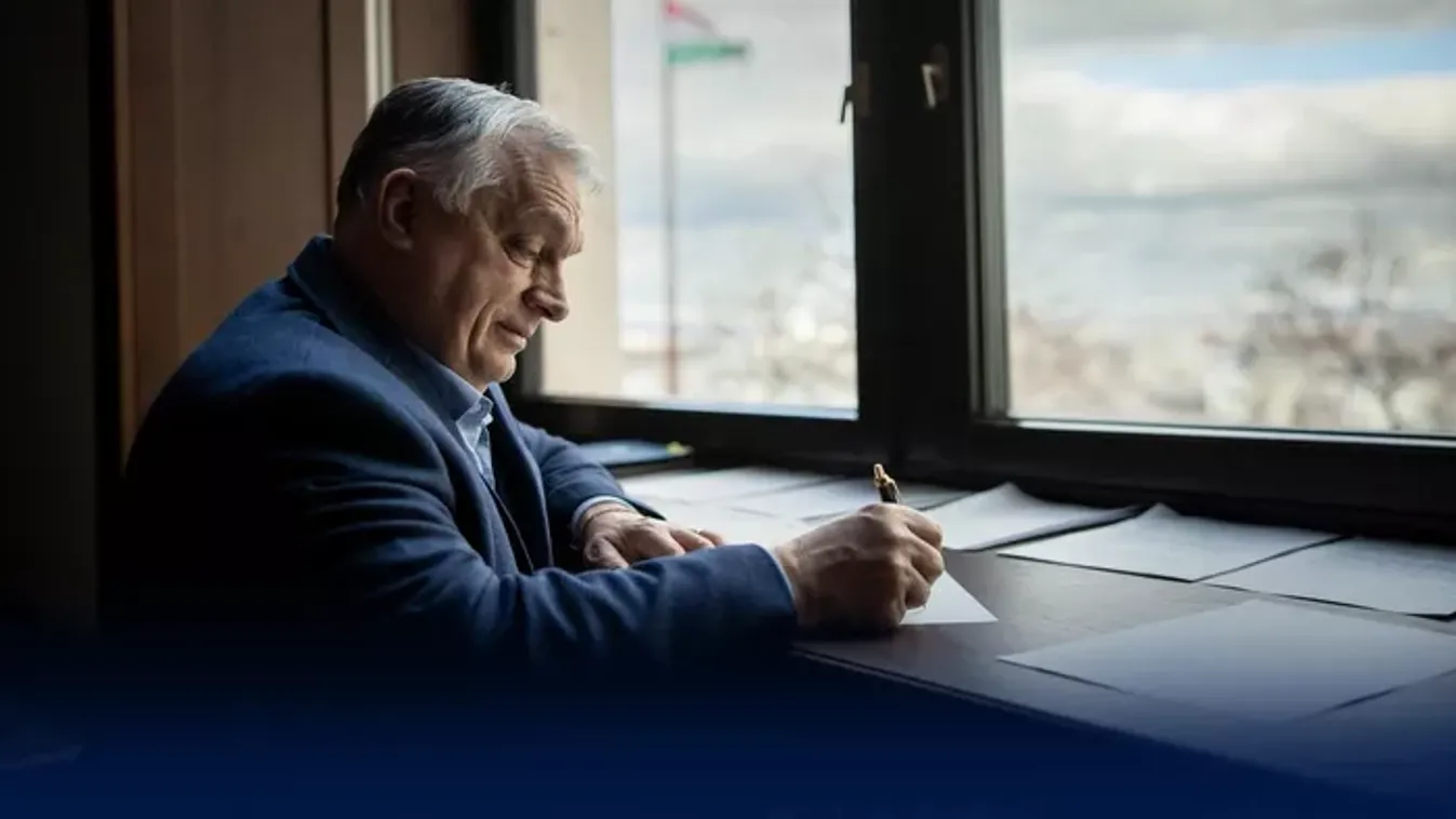 Orbán Viktor: Készül a beszéd!