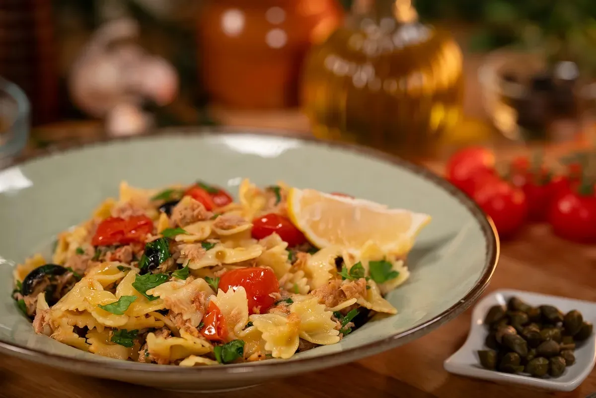 Villámvacsora: tonhalas tészta