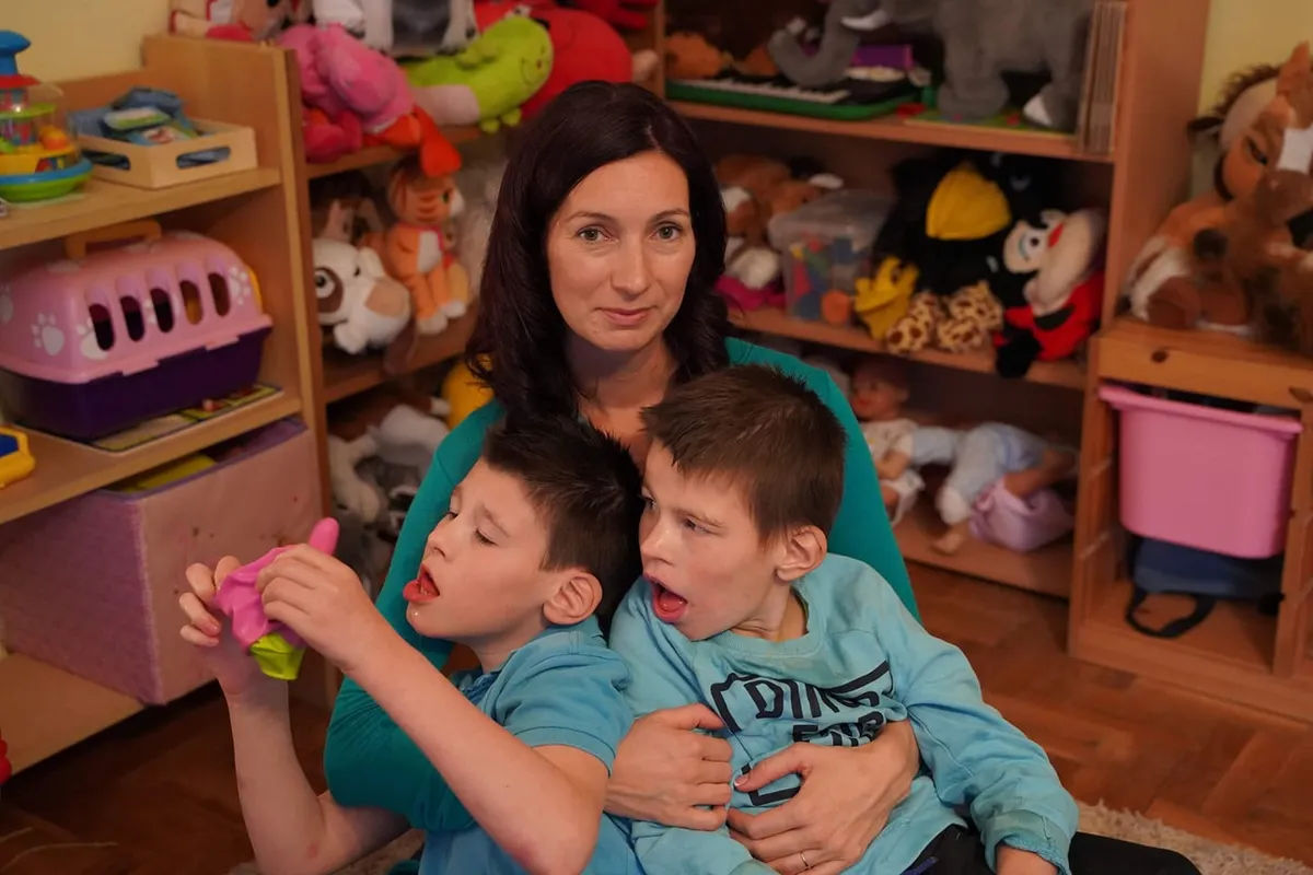 Judit fogyatékkal élő gyerekek édesanyja