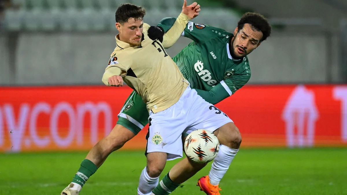 Az FTC-Ludogorec párharc első meccsén a Fradi nem tudta gólra váltani a mezőnyfölényét